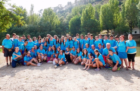 Más de 40 adolescentes participan en el Campamento organizado por la Parroquia de Villargordo