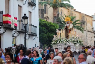 La Virgen del Carmen volvió a enamorar a Baeza