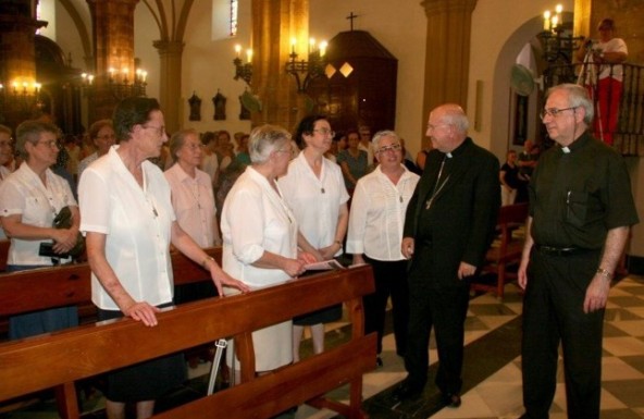 Conmemoración del 75 aniversario de la Comunidad de religiosas de San José de Gerona en Arjonilla