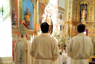 El Obispo celebra la Natividad de María en Chiclana de Segura