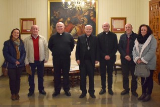 El Obispo se reúne con la Comisión para la celebración del VIII centenario de la devoción a Santa Marta en Martos