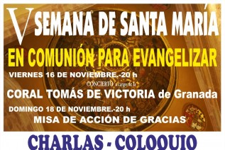 V Semana en Santa María la Mayor de Andújar: «En comunión para evangelizar»