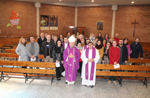 El Obispo de Jaén pide a los trabajadores de Cáritas que sean “buena noticia de Dios”