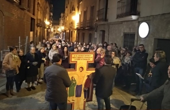 La Cruz de la Misión celebra San Sebastián y Santa Inés en Villanueva del Arzobispo