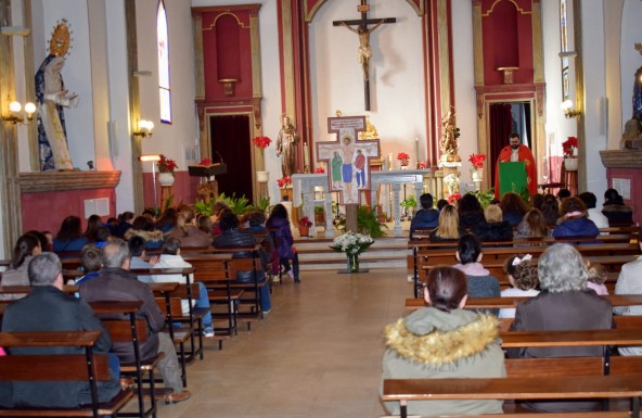 La Cruz de la Misión Diocesana acogida en Arroyo del Ojanco