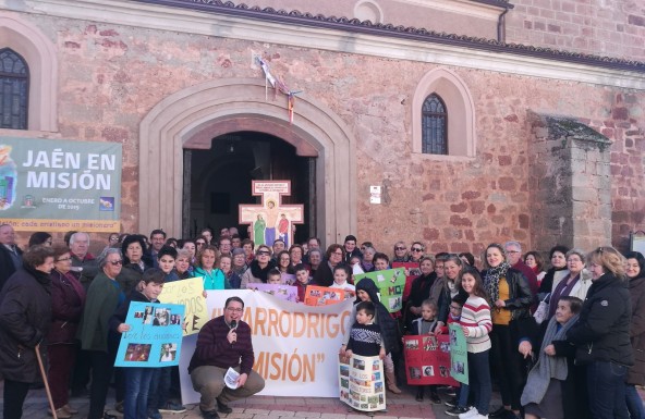 La Cruz de la Misión diocesana llega a Villarrodrigo