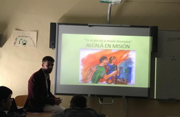 La Cofradía de la Oración en el Huerto de Alcalá evangeliza en los colegios