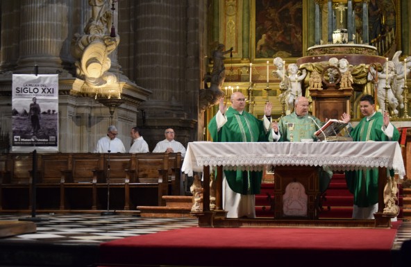 El Obispo preside la Eucaristía en la Jornada de Manos Unidas