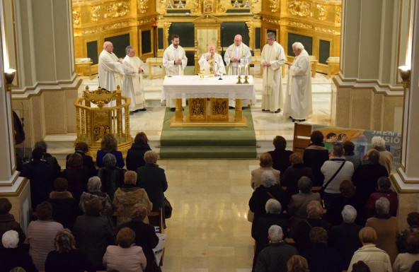 El Obispo de Jaén preside la Eucaristía en la Fiesta del Mayor