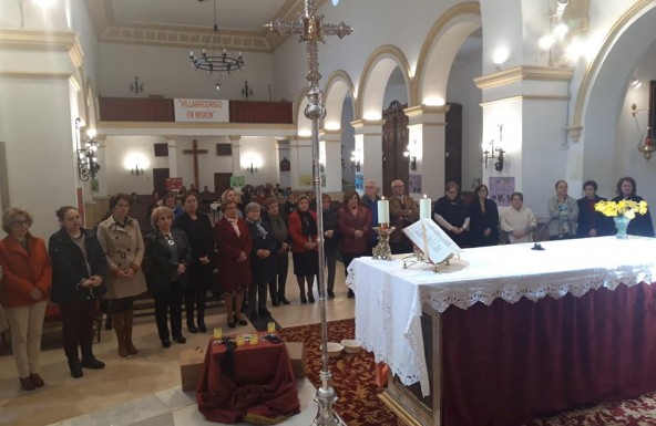 Misa de envío en la comunidad parroquial de Villarrodrigo