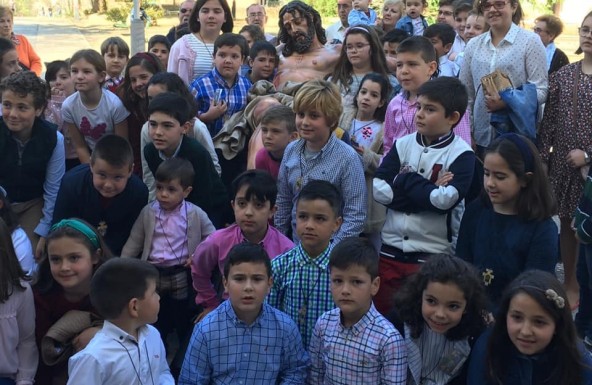 La parroquia de Santa María de Alcaudete celebra la fiesta de las familias