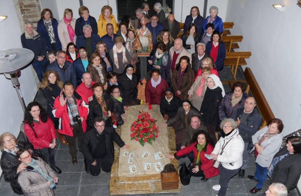 La parroquia de San Eufrasio de Andújar comienza la misión peregrinando al sepulcro del patrón de la Diócesis