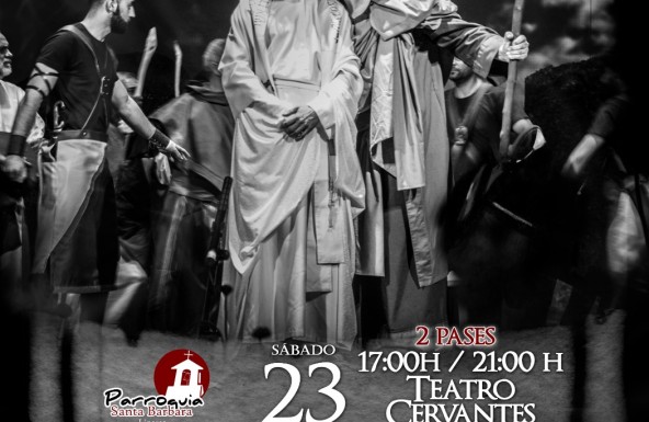 El teatro Cervantes de Linares acoge la representación de Relatos de Pasión este sábado