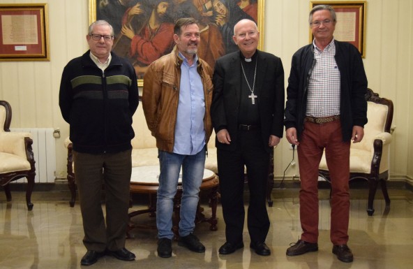 El Obispo recibe a la Asociación Plataforma de Jubilados por Jaén