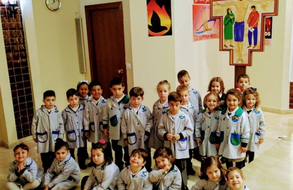 La Cruz de la Misión visitó el colegio Divino Maestro de Jaén