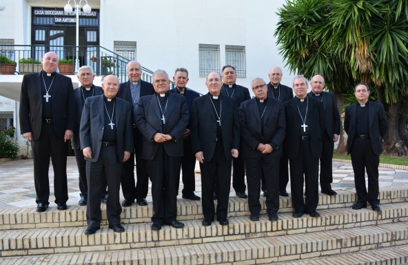 Don Amadeo presenta el Año Jubilar Avilista a los Obispos del Sur
