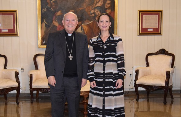 El Obispo recibe a la Delegada del Gobierno andaluz