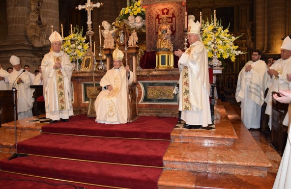 Tercer aniversario del episcopado de Don Amadeo en la Diócesis del Santo Reino
