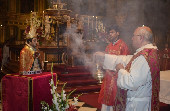 Laudes y Eucaristía solemne para conmemorar al patrón de la Diócesis