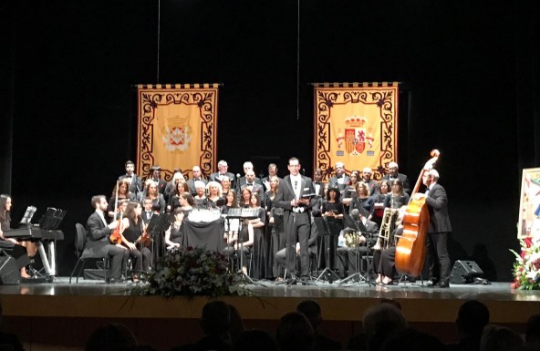 MusicAlma en el vigesimocuarto pregón de las Fiestas del Voto en honor a la patrona de Linares