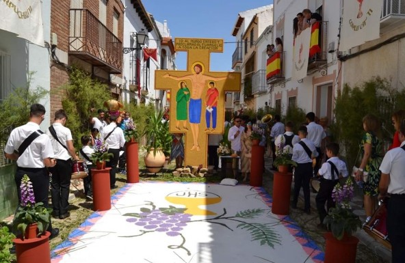 Villardompardo celebraba su día grande: el  Corpus Christi