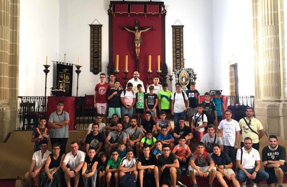 El seminario menor de Ciudad Real peregrina hasta Baeza para ganar el Jubileo Avilista