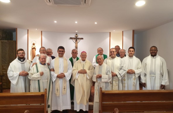 El clero diocesano se reúne en la Yedra para los primeros ejercicios espirituales del curso pastoral