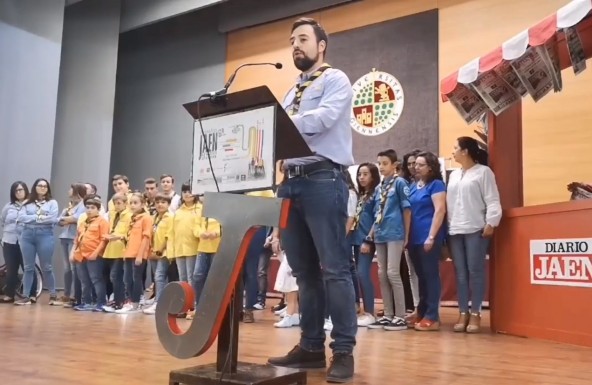 El Grupo Scout Católico Itangi recibe el Premio Jaén Joven