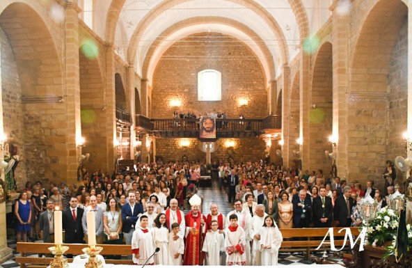 El Obispo preside la Eucaristía en la fiesta del Cristo de la Vera Cruz de Begíjar y confirma a 35 jóvenes de la comunidad parroquial