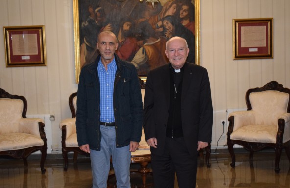 El Obispo de Jaén se reúne con el Presidente de las Comunidades Islámicas de Andalucía