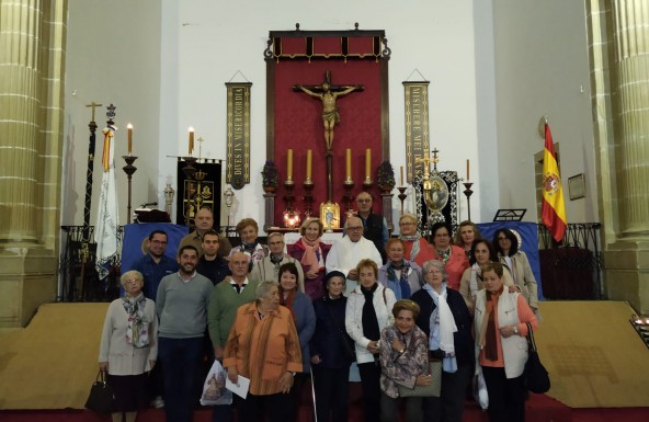 El apostolado de la Divina Misericordia de San Sebastián ganan el jubileo avilista en Baeza