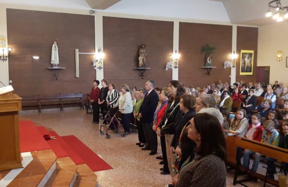 La parroquia del Sagrado Corazón de Jesús y Ntra. Sra. del Pilar de Linares celebra el envío de catequistas