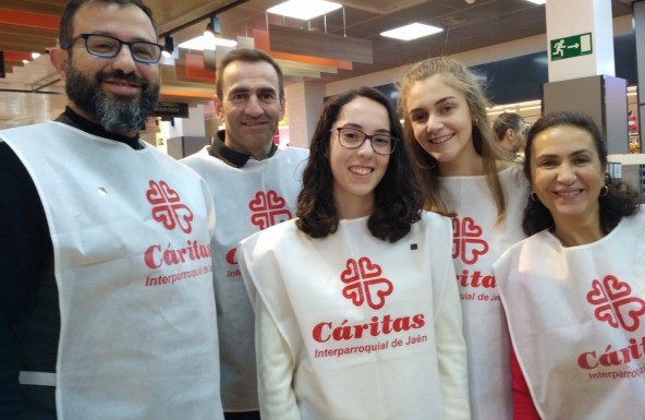 Cáritas Interparroquial de Jaén llama a donar alimentos y productos de higiene