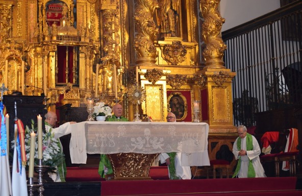 El Obispo de Jaén preside la Santa Misa del Encuentro Eucarístico diocesano