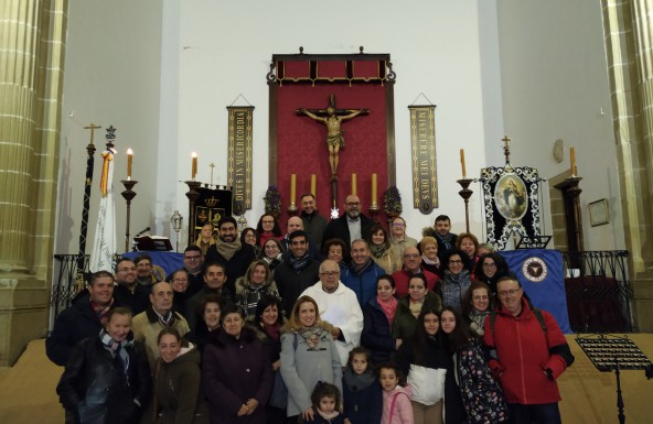 La Hermandad de la Misericordia de Valdepeñas peregrina hasta Baeza con motivo del Año Jubilar Avilista