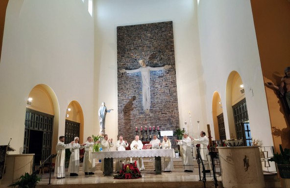 El Obispo clausura, con una Eucaristía, el LXXV aniversario de la SAFA de Úbeda