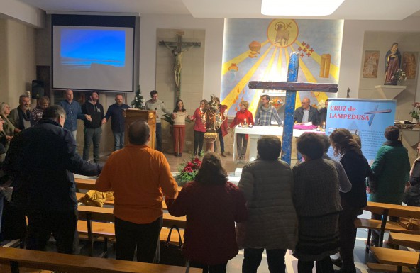 Jaén, última parada de la Cruz de Lampedusa en la Diócesis