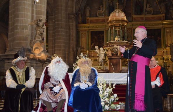 Los Reyes Magos de Oriente serán recibidos por el Obispo en la Catedral de Jaén
