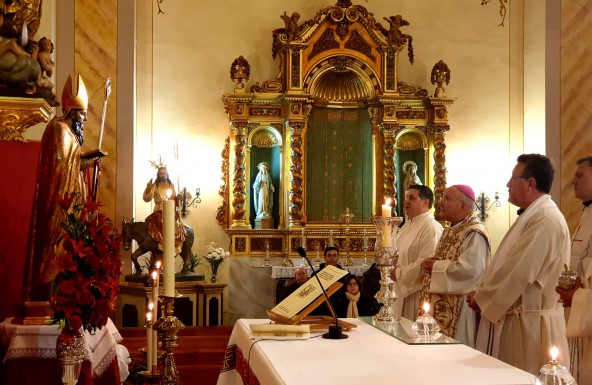Don Amadeo preside la Eucaristía en Rito Hispano- Mozárabe en honor a San Julián en Marmolejo