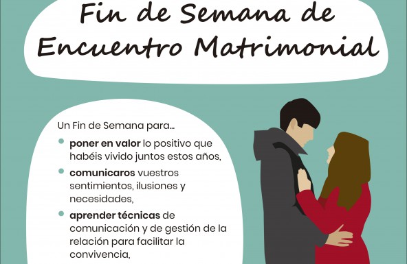 Encuentro Matrimonial celebra un nuevo Fin de Semana en el mes de marzo