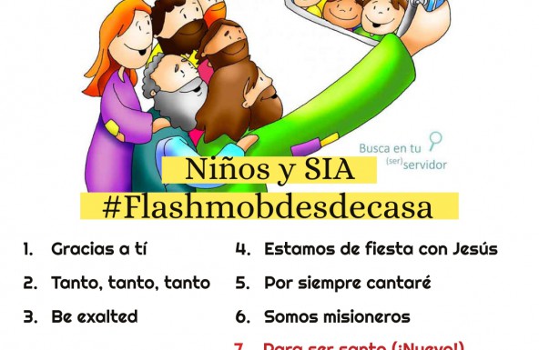 El Secretariado de Infancia y Adolescencia organiza un flashmob para celebrar el Encuentro Diocesano de Niños desde casa