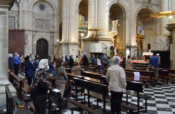 El Obispado recomienda el uso de mascarilla en el interior de los templos para proteger a los vulnerables