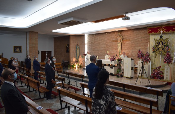 La Hermandad del Rocío de Jaén participa de la tradicional Misa romera