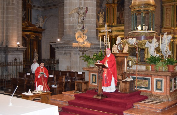 Solemnidad de Pentecostés en la Catedral de Jaén