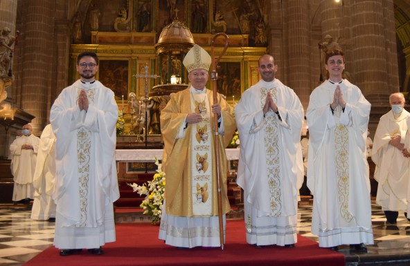 Tres nuevos presbíteros al servicio de la Iglesia de Jaén