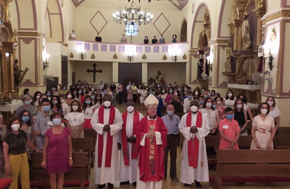 Confirmaciones en la comunidad parroquial de San Pedro Apóstol de Chiclana de Segura