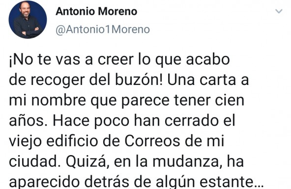 El periodista Antonio Moreno dedica un «#Hilo» de twitter al Beato Lolo