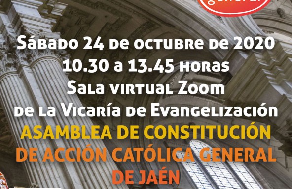 Asamblea de constitución de Acción Católica General en Jaén