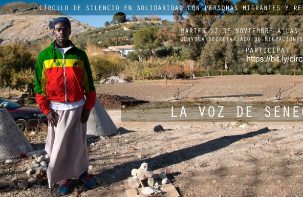 El Secretariado de Migraciones celebra hoy el Círculo de Silencio «La Voz de Senegal»