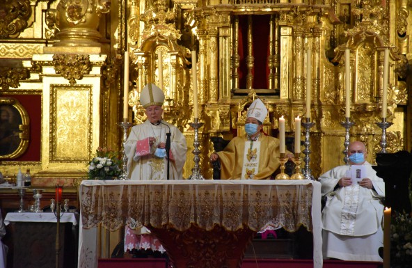 El Nuncio clausura, con una Eucaristía, el año dedicado al pregonero  de la gloria de Dios